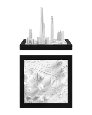 Shanghai - Financial District CUBE 3D city model - CITYFRAMES