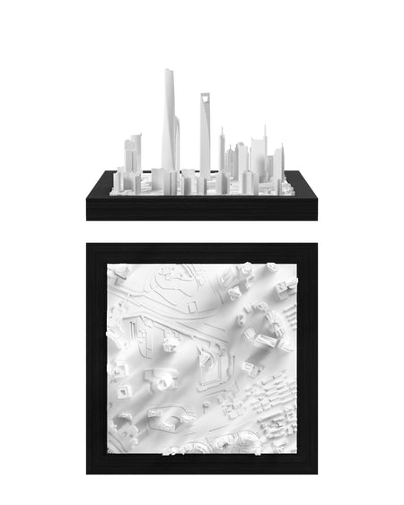 Shanghai - Financial District CUBE 3D city model - CITYFRAMES
